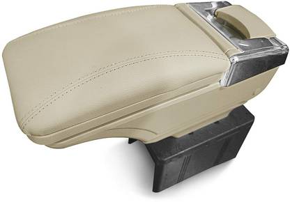 Air Wink Universal Leather Car Armrest Storage Box with Cup Holder Center Console Armrest Car Armrest