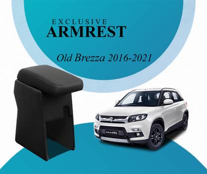 PABLA ENTERPRISES Car Center Armrest with Storage Compartment for NEXA OLD BREZZA 2016-2022 Car Armrest