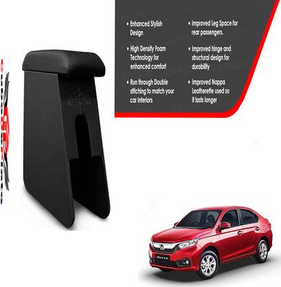 CuboDePlato CDP_ArmRest_blk_Amaze_2018 Car Armrest