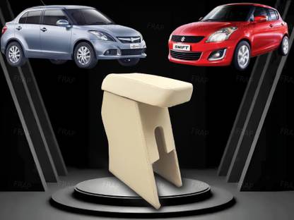 Frap Beige Armrest for Old Maruti Suzuki Swift and Swift Dzire with Moulded Foam Car Armrest