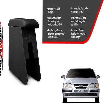 CuboDePlato CDP_ArmRest_blk_Santro Car Armrest