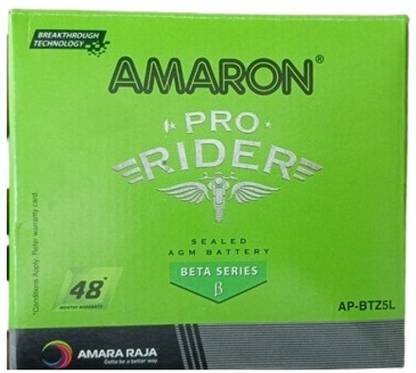 AmaraRaja AP-BTZ5L 5 Ah Battery for Bike