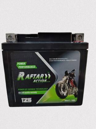 RAFTAR ACTION PREMIUM TZ5 5 Ah Battery for Bike