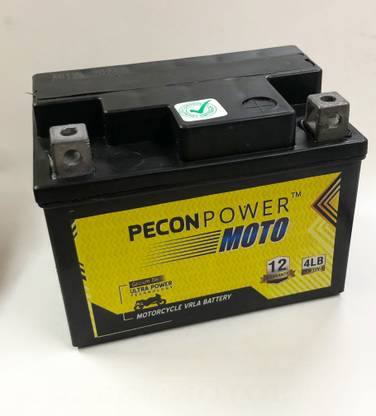 PECON POWER MOTO TZ4 4LB for Honda activa, small self start bikes 4 Ah Battery for Bike