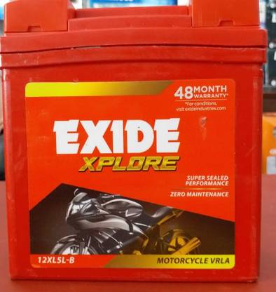EXIDE 4569 24 Ah Battery for Bike
