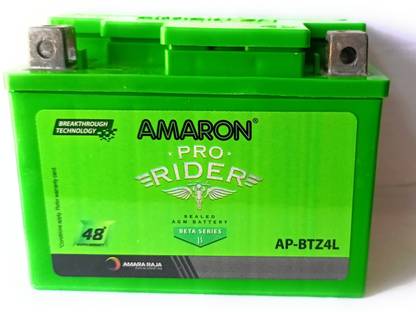 amraon AP-BTZ4L AMARON 3AH 48 MONTH'S WARRANTY 3 Ah Battery for Bike