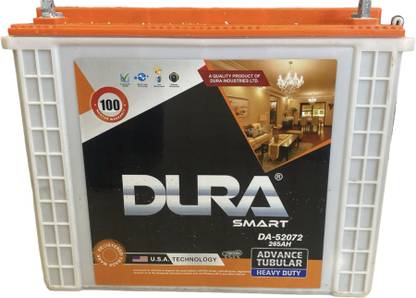 DURASMART Tall Tubular Battery 265 Ah Battery for Car