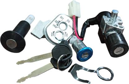 AONE ENTERPRISES Benling Aura Key Switch Lock kit 12 Ah Battery for Bike