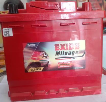 EXIDE MLDIN50 50 Ah Battery for Car