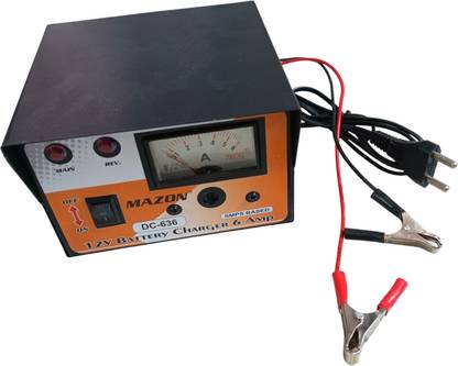 MAZON 12Volts 7Ah to 40Ah Automatic Battery Charger 220 Ah Battery for All Vehicles