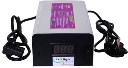 EVLIYA 72v Cutoff 84v With Digital Display Fast Battery Charger for E-vehicle 35 Ah Battery for All Vehicles