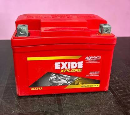 EXIDE XPLORE XLTZ4A 4 Ah Battery for Bike