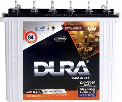 DURASMART Tall Tubular Battery 235 Ah Battery for All Vehicles