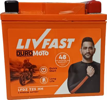 Livfast LFDZ TZ5 HH 4 Ah Battery for Bike