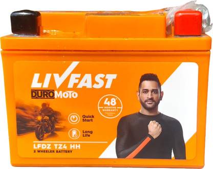 Livfast LFDZ TZ4 HH 4 Ah Battery for Bike