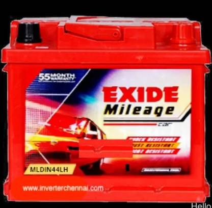 EXIDE MLDIN44R/LH 44 Ah Battery for Car