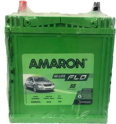 AMARON 40B20L i10 35 Ah Battery for Car