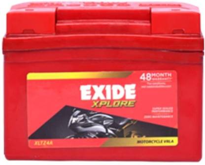 EXIDE TZ4 Battery ( scooty & bike battery ) 4 Ah Battery for Bike