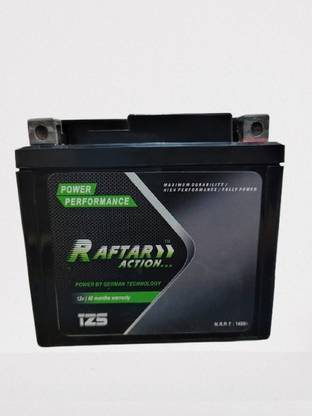 RAFTAR ACTION PREMIUM TZ5 4 Ah Battery for Bike