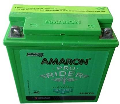 AmaraRaja AP-BTX5L 5 Ah Battery for Bike