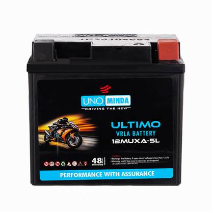 UNO MINDA 12MUXA-5L 4.2 Ah Battery for Bike
