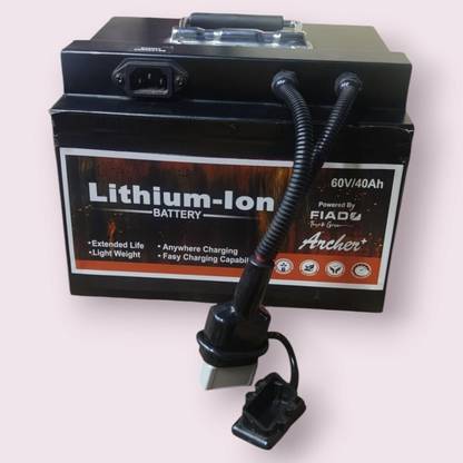 PROSSPA 60V/40Ah Lithium-Ion Battery (NMC), 16S – High-Performance EV | 1-Year Warranty 40 Ah Battery for All Vehicles