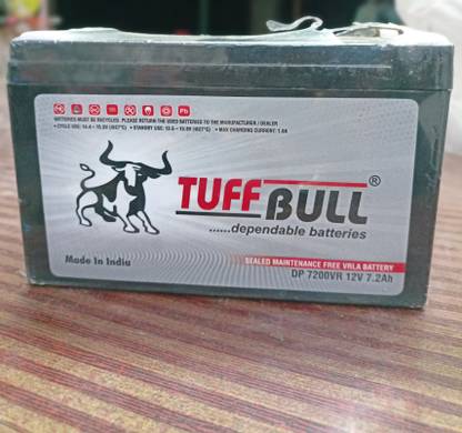 tuff bull DP 7200VR ( 7.2 AH ) 12 Volt 7.2 Ah Battery for Bike
