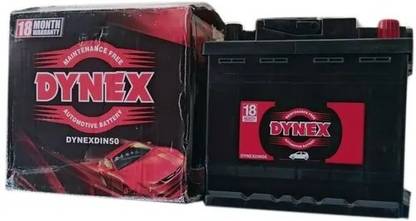 Dynex DIN50 50 Ah Battery for Car