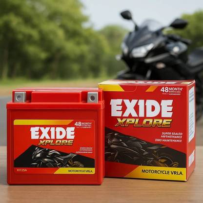 EXIDE 48S-TZ5 Battery 5 Ah Battery for Bike