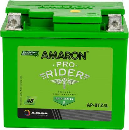 Amron AMARON PRO Bike Rider 2 Wheeler Battery - APBTZ5L (ABR-PR-APBTZ5L) 5 Ah Battery for Bike