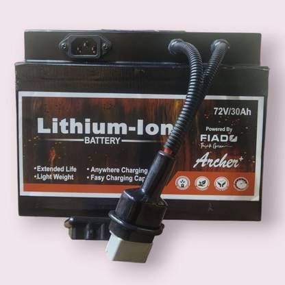 PROSSPA 72V/30Ah Lithium-Ion Battery (NMC), 20S – High-Performance EV | 1-Year Warranty 30 Ah Battery for All Vehicles