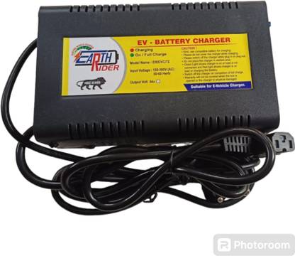 Earthrider 72V 6amp Auto Cutoff 84v Lithium-ion Fast Battery charger for Electric Scooter 80 Ah Battery for Bike