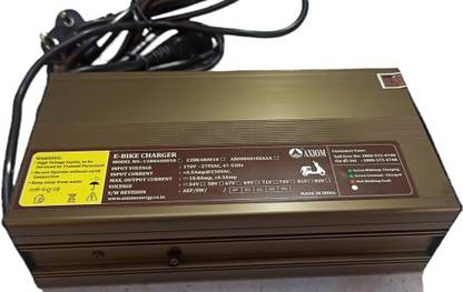 AXIOM Lithium-ion Charger 6006, 60v 6AMP 30 Ah Battery for All Vehicles