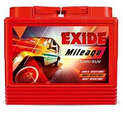 EXIDE MILEAGE FML0-MLDIN44LH CAR BATTERY 44Ah 44 Ah Battery for Car