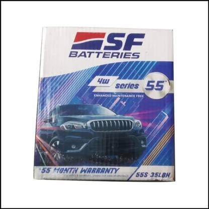 SFBATTERIES SFSONIC67 68 Ah Battery for Car