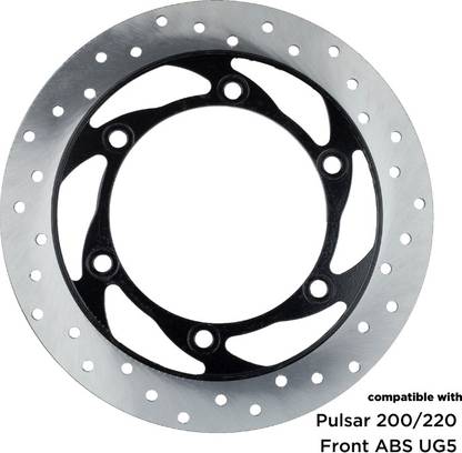 GEO Brake Disc Plate Compatible for Bajaj Pulsar Pulsar 200/220 Front ABS UG5 Brake Disc