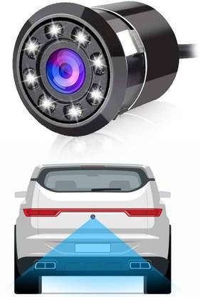 Miwings Car HD Rear View Night Vision Reversing Backup Camera With 170°Perfect View Angle Design 9 Level Waterproof 8 LED CAR CAMERA mahindra XUV 500 Reverse Assist Camera System