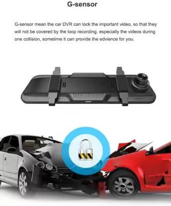 AXEL GUARD AXEL GUARD 10-inch Android Dash Cam | Best Vehicle Camera System Reverse Assist Camera System