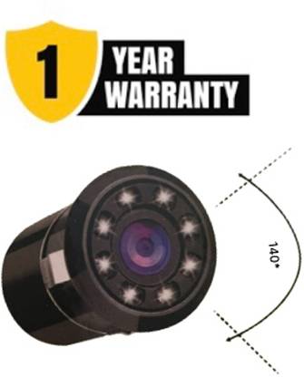 UNO MINDA UNIVERSAL CAR REAR CAMERA WITH LED Reverse Assist Camera System