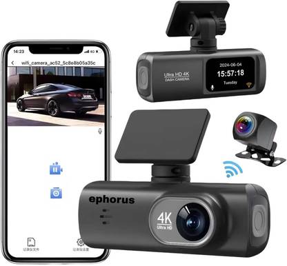 ephorus dashcam black Reverse Assist Camera System
