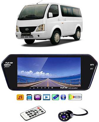 Enfield Works 7InchFull HD Touch Screen Bluetooth LED Screen & LED Reverse Camera E-3512 Reverse Assist Camera System