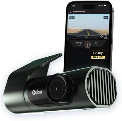 Qubo Dashcam Pro X Reverse Assist Camera System