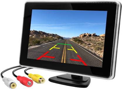 FABTEC 5 inch dashboard LCD screen for car, SUV, Trucks Reverse Assist Camera System