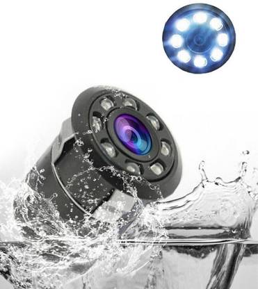 CARZEX Full HD Night Vision Moving Lines Parking Assistant Waterproof Rear View Reverse Parking Camera for All Cars Reverse Assist Camera System