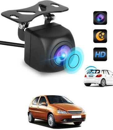 MATIES Fisheye Lens Sensor Free/Active Detection Alarm 120 Reverse Assist Camera System