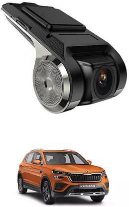 MATIES High Definition Front Camera With Recording/180 Degree Kushaq-Skoda-2021 Reverse Assist Camera System