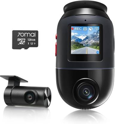 70MAI 4K HDR Omni DashCam, Dual STARVIS 2 IMX 678 & IMX 662, AI Motion Detection Dashboard Camera System