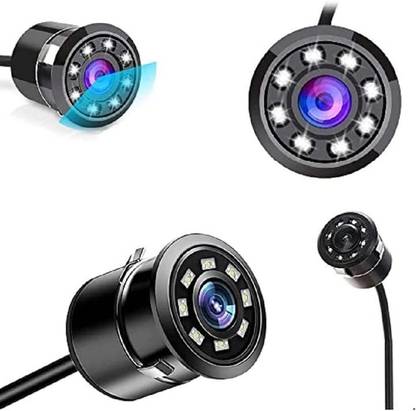 ACE Car Rear View Reverse Parking Camera with 8 LED Night Vision for All Reverse Assist Camera System