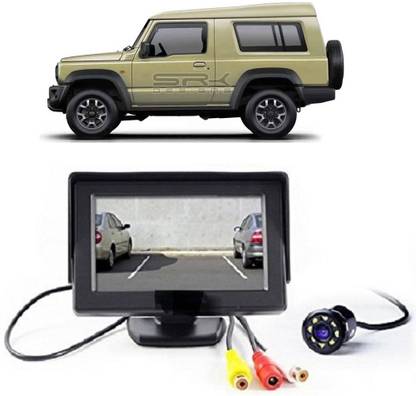 Enfield Works Parking Assistance Monitor With 8 Led Night Vision Car Reverse Camera Combo-E700 Reverse Assist Camera System
