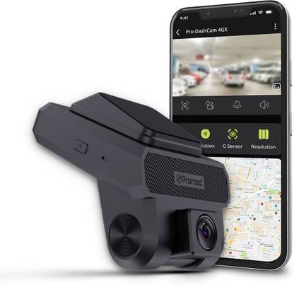 PRONOD PRONOD Dash Cam 5G | Triple Camera 1K+720P | GPS Live Tracking | ADAS & G-Sensor Dashboard, In-car Camera System